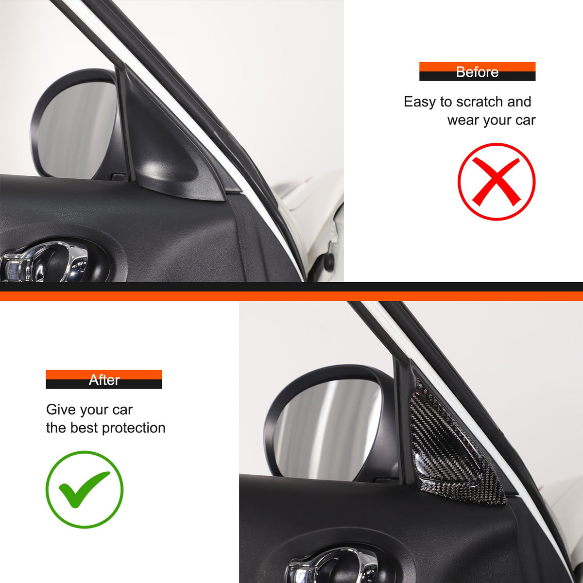 Soft Carbon Fiber Interior Center Console trim Sticker For Nissan Juke 2011-2019 88