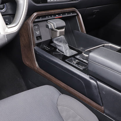 Oak Grain ABS Center Console Side Trim For Toyota Tundra Sequoia 2022-2026 US 7