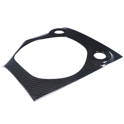 Real Carbon Fiber Center Console Gear Shift Base Trim For Nissan 400Z RZ34 MT 9