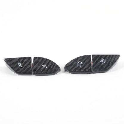 Real Carbon Fiber Interior Dashboard Trim Cover Decor Kit For Corvette C7 14-19 121