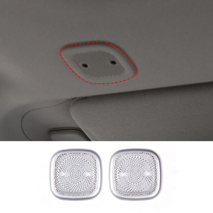S. Steel Door Speaker A pillar Cover Mesh Trim For LR Range Rover Vogue 2022-23 7