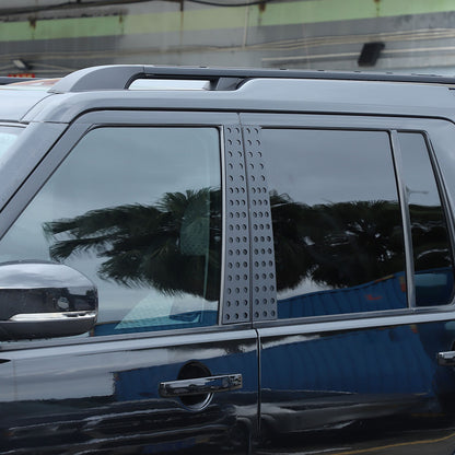 Black Alloy Window Center Pillar Trim Panel For Land Rover Discovery 3&4 04-16 5