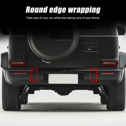 Real Carbon Fiber Rear Bumper Plate Cover For Benz G-Class G550 G63 W465 2025+ 5