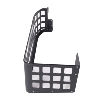 Black Alloy Trunk Left Side Fence Storage Tray Bracket For Hummer H2 2003-2007 12