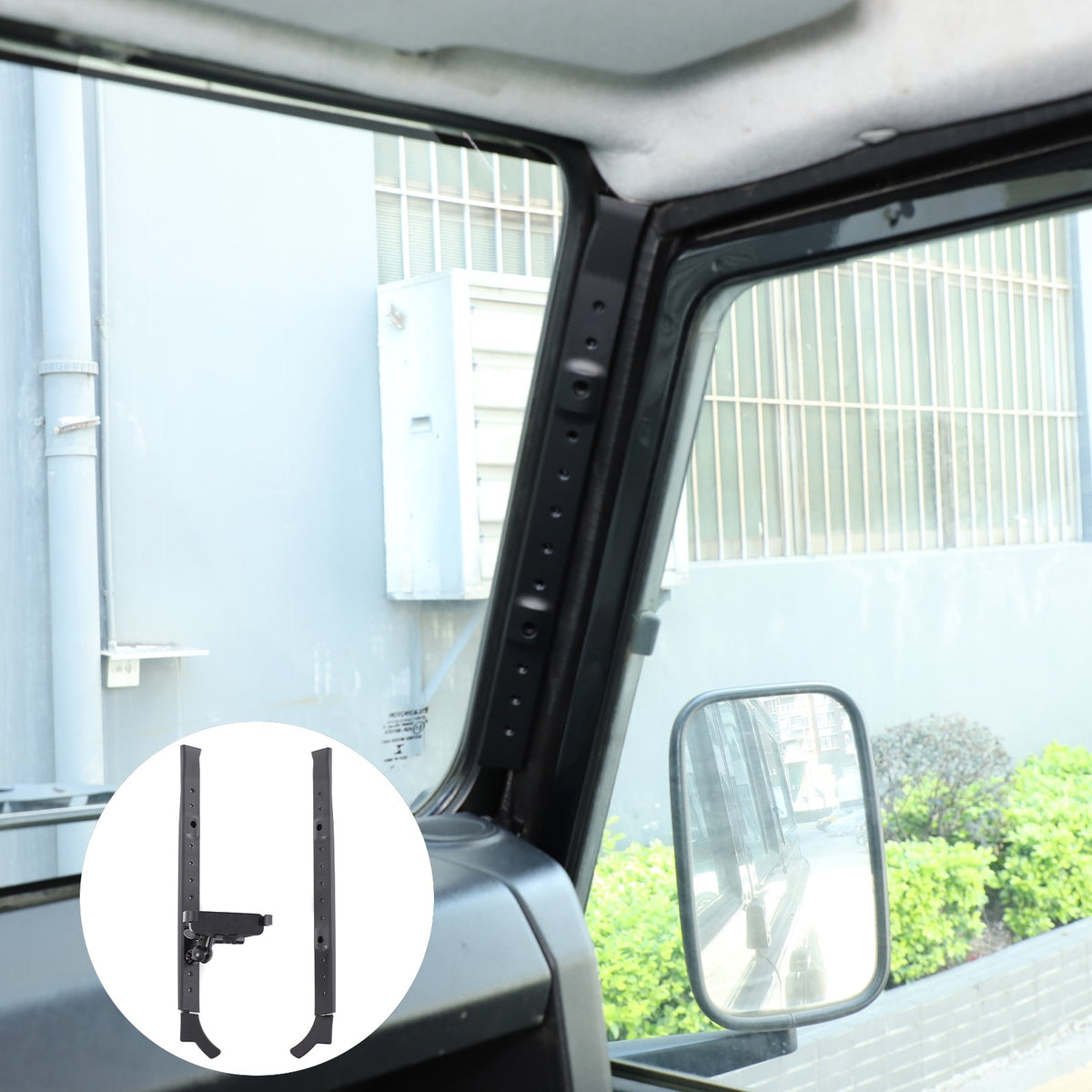 A-Pillar Mount Mount Bracket Clip For Land Rover Defender L316 2004-2018 14