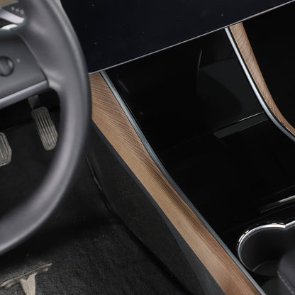 ABS Grain Inner Center control side trim For Tesla Model 3 2017-2020 US 11