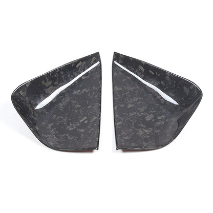 Forged Carbon Fiber Dashboard Side Air Outlet Vent Cover Trim For Corvette C8 2
