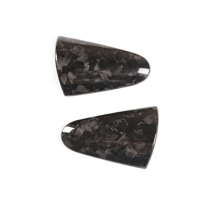Forged Real Carbon Fiber Exterior Door Handle Trim Cover for Ferrari 458 2011-16 9