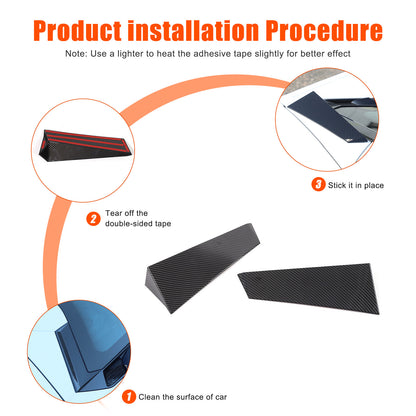 Car Exterior Decoration Cover Trim Kit Accessories For Corvette C8 Coupe 20-25 19