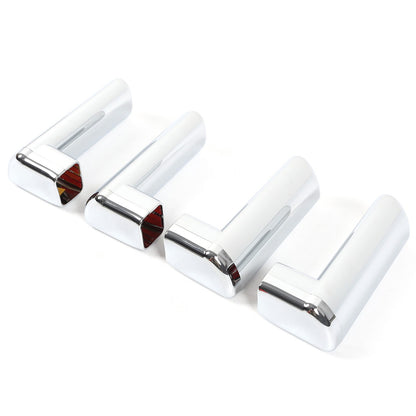 Silver Chrome Exterior Door Handle Mirror Hood Vent Trim Kit For Hummer H2 03-09 167