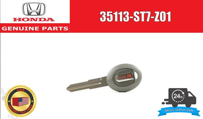 HONDA Integra DC2 TYPE-R GENUINE Blank Master Key 35113-ST7-Z01 OEM JDM 1
