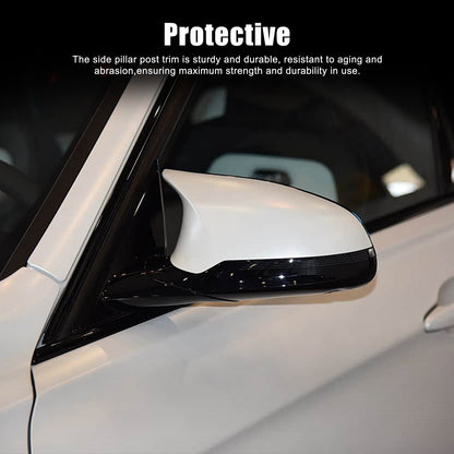Real Carbon Fiber Side Mirror Cover Trim For BMW M3 F80 M4 F82 2015-2019 15