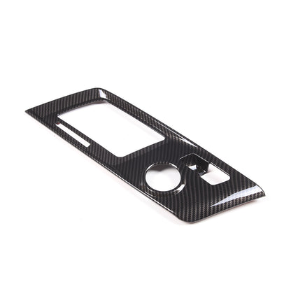 4pcs Carbon fiber Gear Shift Panel Grab Handle Cover For Corvette C7 2014-2019 10