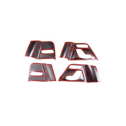 Matte Carbon Fiber Seat Adjustment switch Frame Cover For Benz G Class W463 19+ 5
