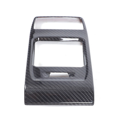 Real Carbon Fiber Interior Rear Air Vent Cover Trim For Alfa Romeo Tonale 23-24 10