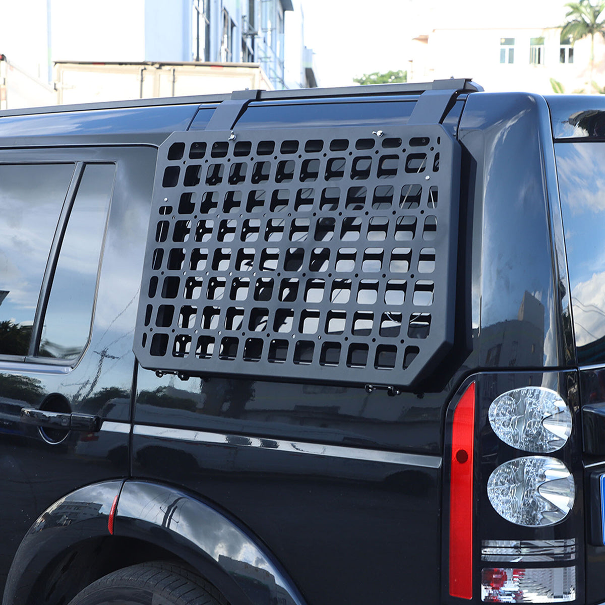 Left & Right Rear Window Molle Panel Rack For Land Rover Discovery 4 LR4 04-16 17