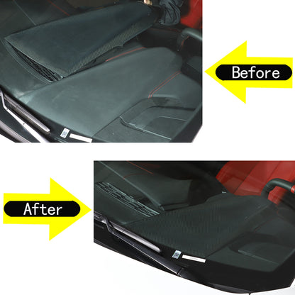 Real Dry Carbon Fiber Full Interior Center Set Trim Kit For Corvette C8 20-25 US - Styles 11-15 21