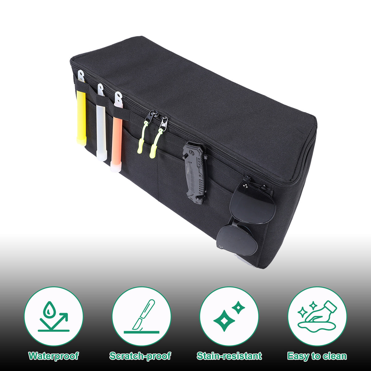 Car Trunk Right Side Window Storage Bag For LR Ranger Rover Sport 18-22 10
