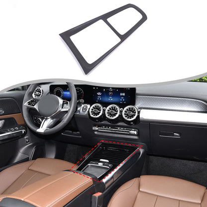Oak Wood Grain Center Console Panel Trim For Benz B-Class W247 GLB X247 2024-25 2