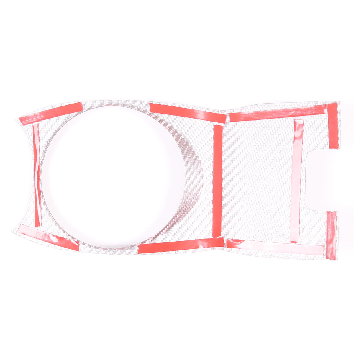 Real Carbon fiber Center Armrest Cup Holder Cover Trim For McLaren GT 19-22 5