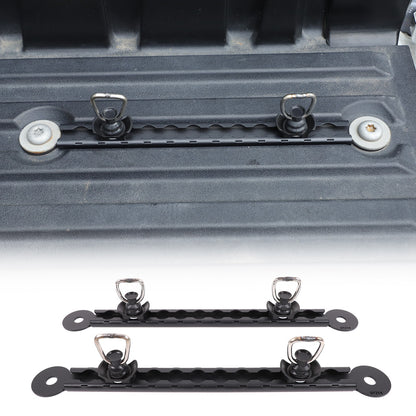 Rear Bed Side Expansion Slide Rails Bed Tie-Down Rails For Toyota Tundra 22+ US 2
