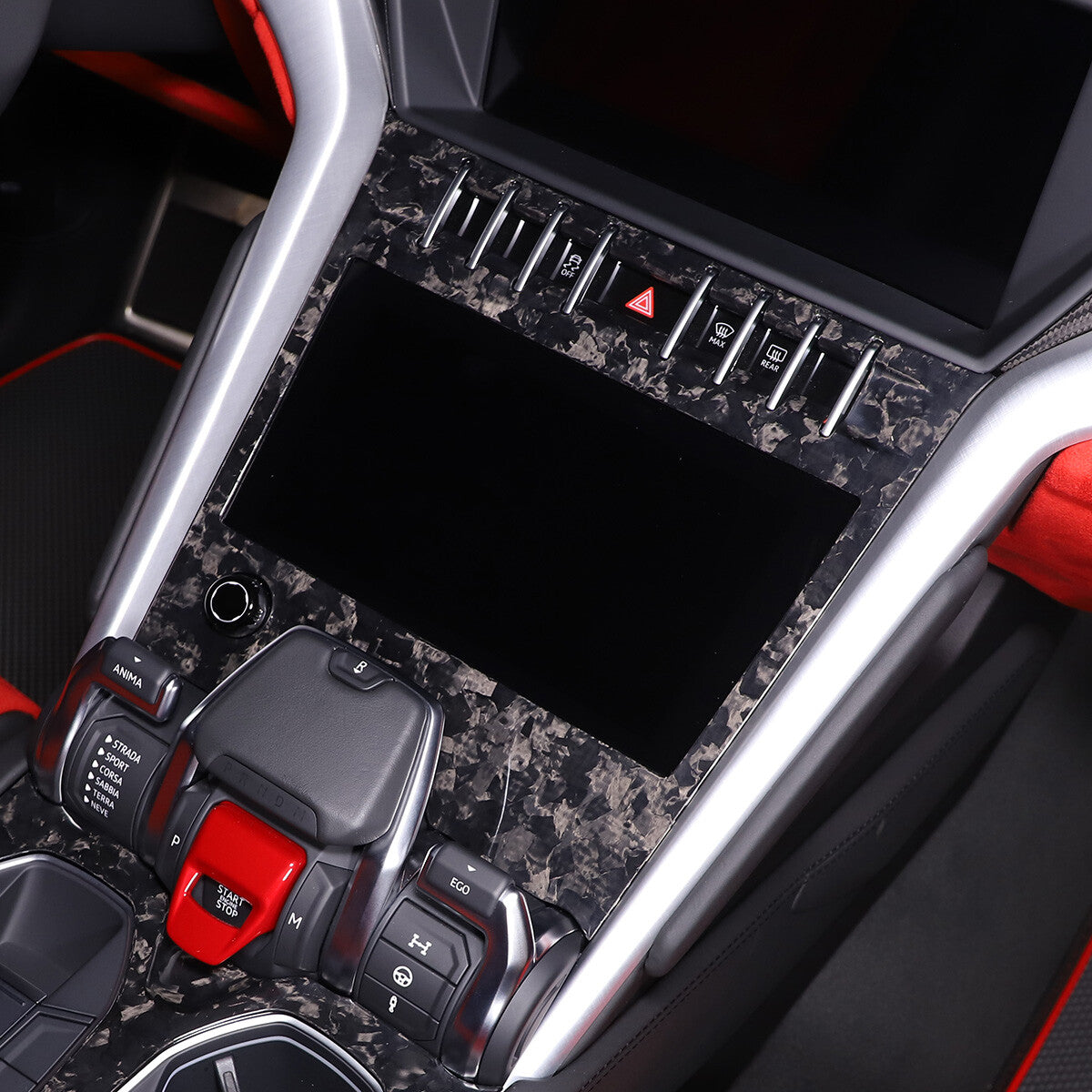 34 Styles Forged Real Carbon fiber Interior Trim Kit For Lamborghini URUS 18-23 - Variants 11-15 48