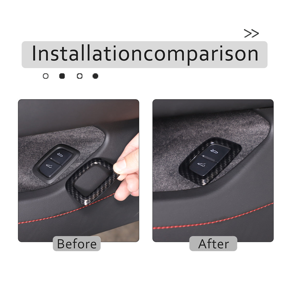 Carbon Fiber ABS Interior Full Decor Cover Trim Kit For Corvette C8 2020-2025 - Styles 11-15 51