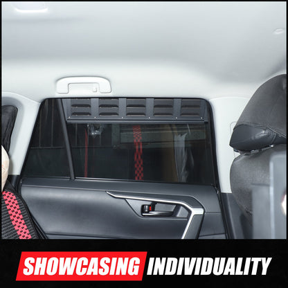 Rear Door Window Louver Air Vent Panel Trim Cover For Toyota RAV4 2020-2024 US 9