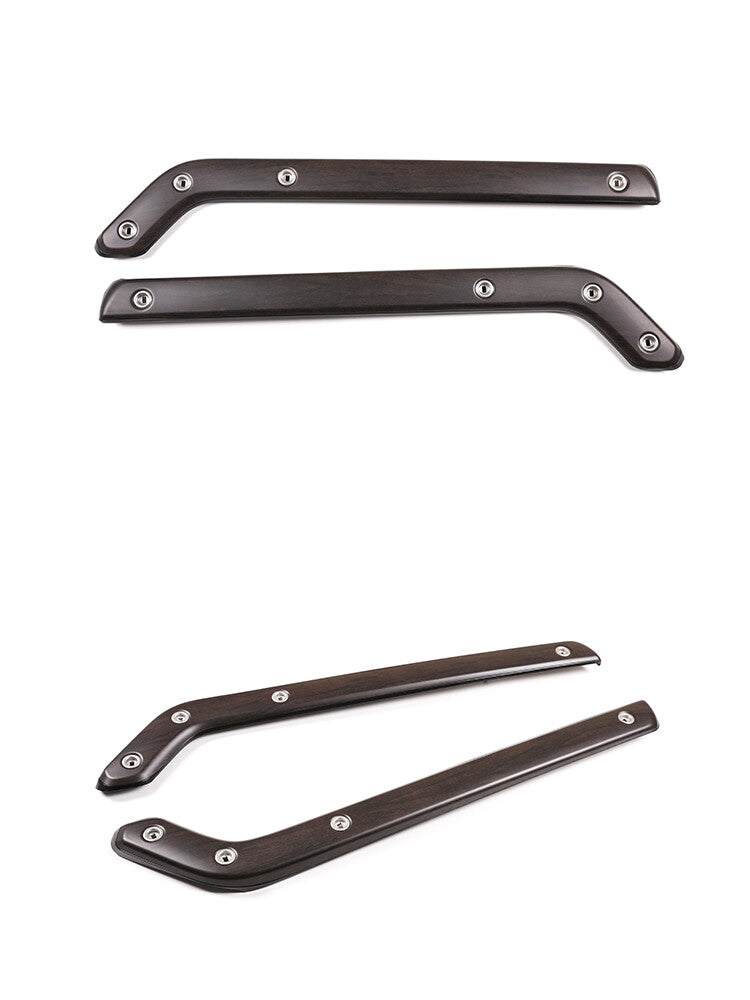 Replace ABS Oak Grain Center Console Gear Side Trim For LR Defender 2020-24 6