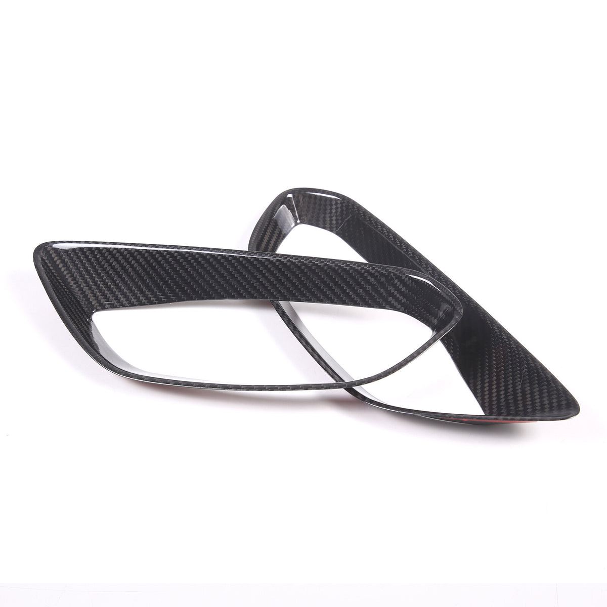 Real Dry Carbon Fiber Full Interior Center Set Trim Kit For Corvette C8 20-25 US - Styles 46-50 40