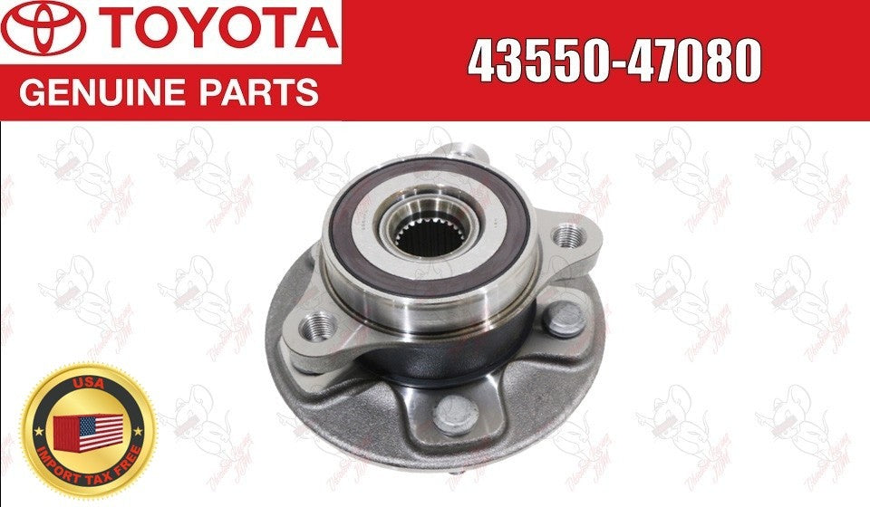 Toyota OEM Hub sub-assy, front axle 43550-47080 1