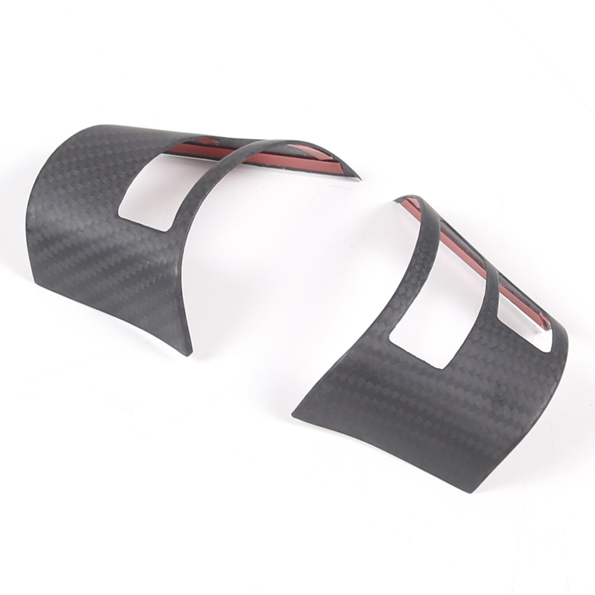 Matte Dry Real Carbon Fiber Center Console Trim Cover For Corvette C6 2005-13 73