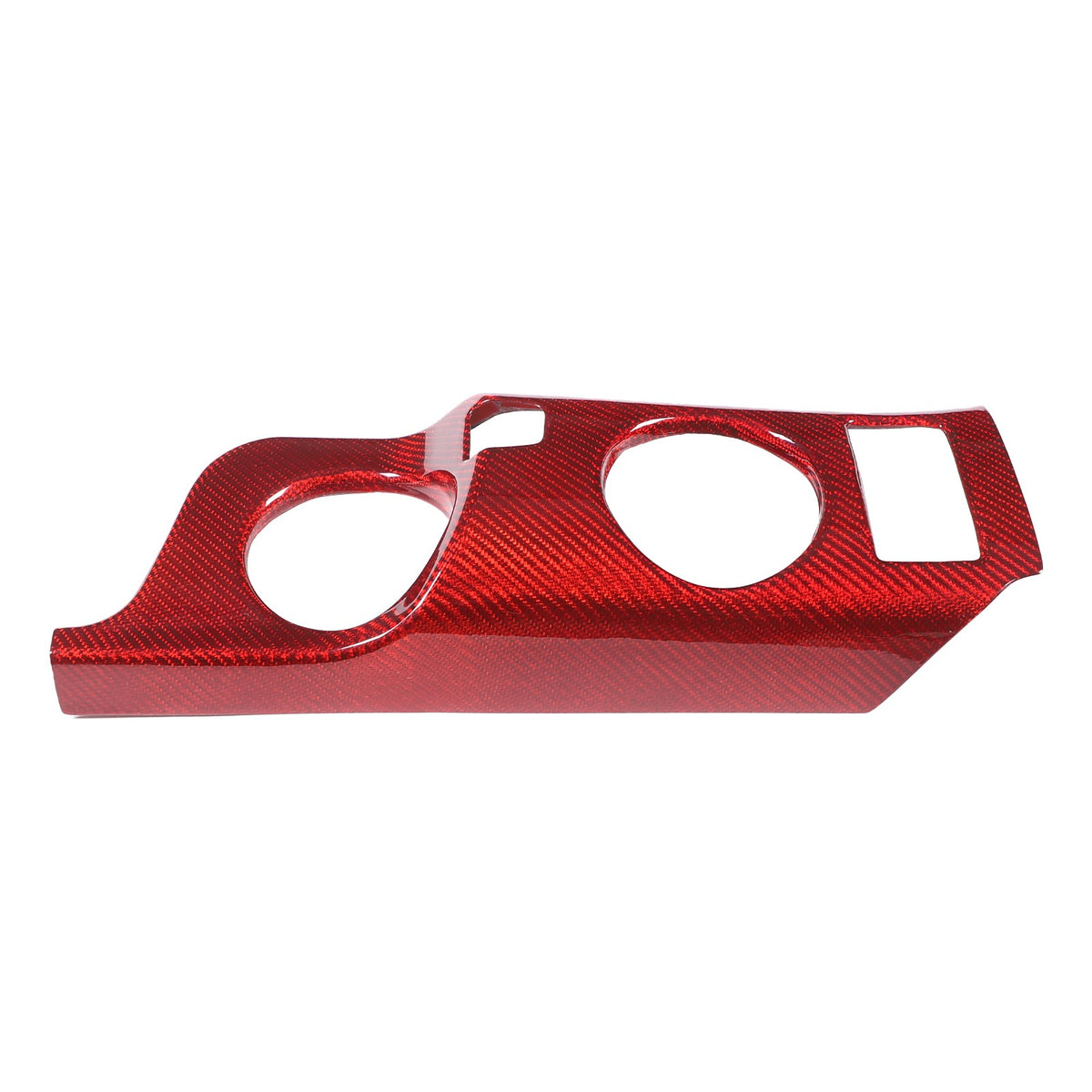 Red Real Carbon Fiber Interior Center Console Trim For Nissan Z 400Z RZ34 2023+ 8