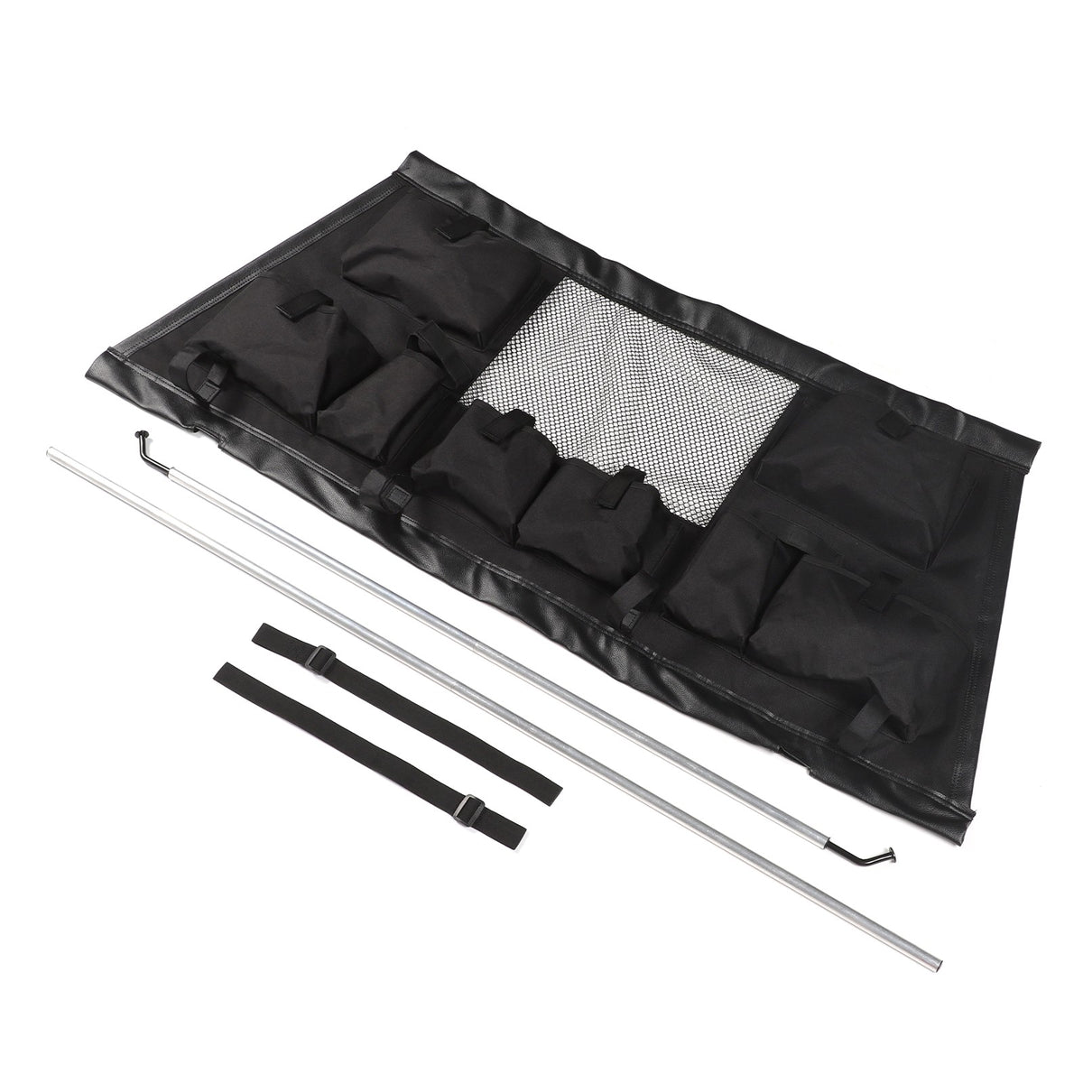 Rear Trunk Cargo Net Storage Bag Tray For Volvo XC90 2015+ 8