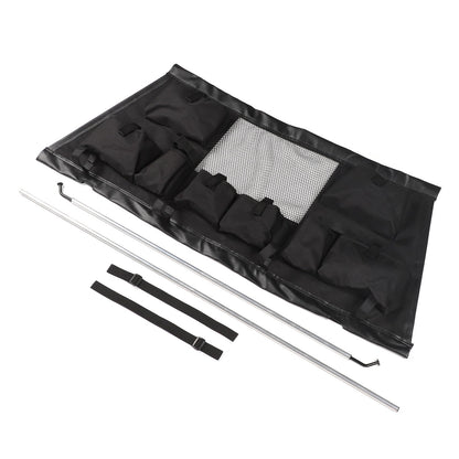 Rear Trunk Cargo Net Storage Bag Tray For Volvo XC90 2015+ 8