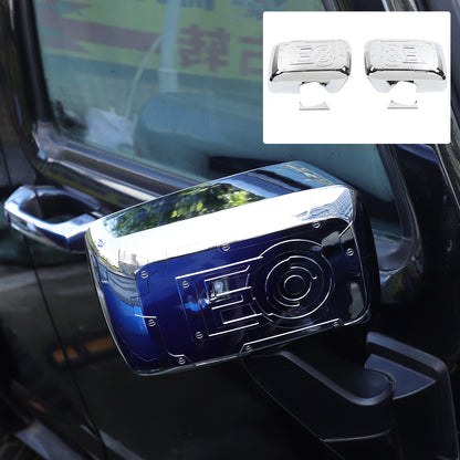 Mech Style Silver ABS Side Mirror Trim Cover For Hummer H3 2005-2009 US 21
