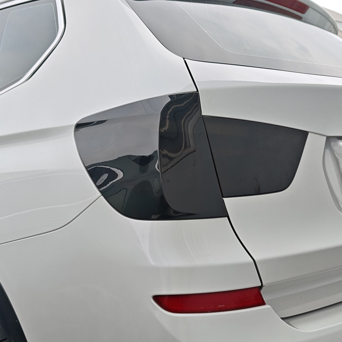 Black Smoked Gray ABS Taillight Cover Trim For BMW X3 F25 2011-2017 US 15