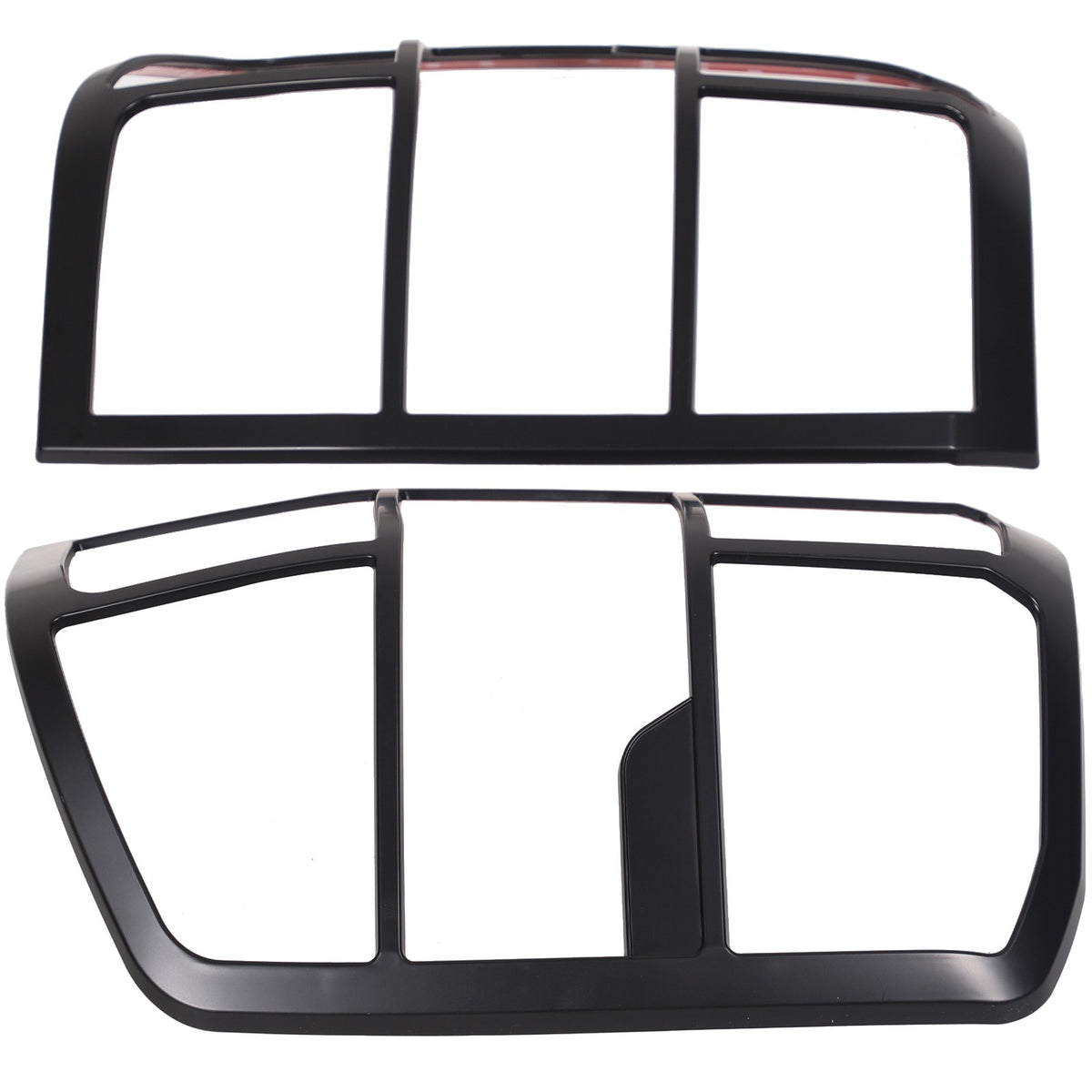 Matte Black ABS Tail Light Frame Trim For Ford Ranger T9 2023+ US 19