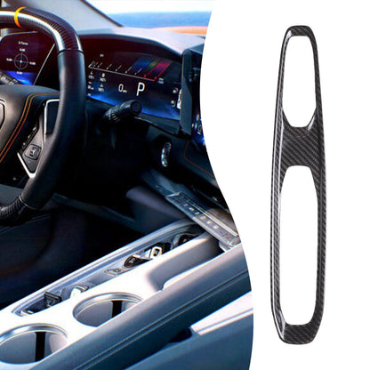 Real Dry Carbon Fiber Interior Center Trim For Corvette C8 2026+ Stingray ZR1 12