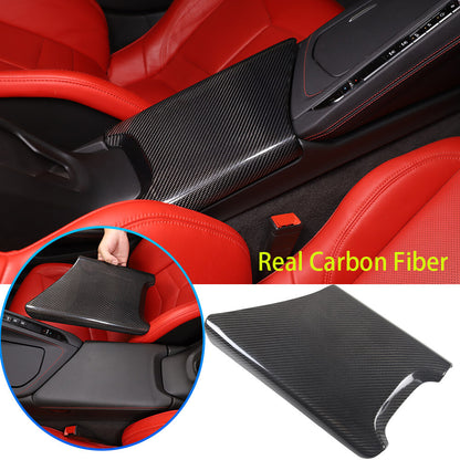 Real Carbon Fiber Interior Trim Cover For C8 Corvette Stingray Z51 Z06 Z07 20-25 101