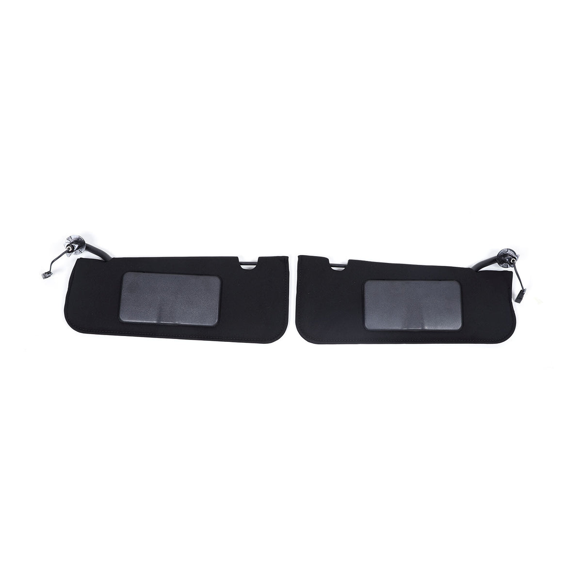 For Corvette C6 Sun Visors Sunvisor with Vanity Mirrors Pair with LED 2005-2013 4