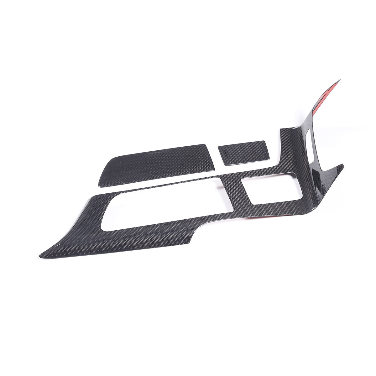 Real Carbon Fiber Interior Dashboard Trim Cover Decor Kit For Corvette C7 14-19 246