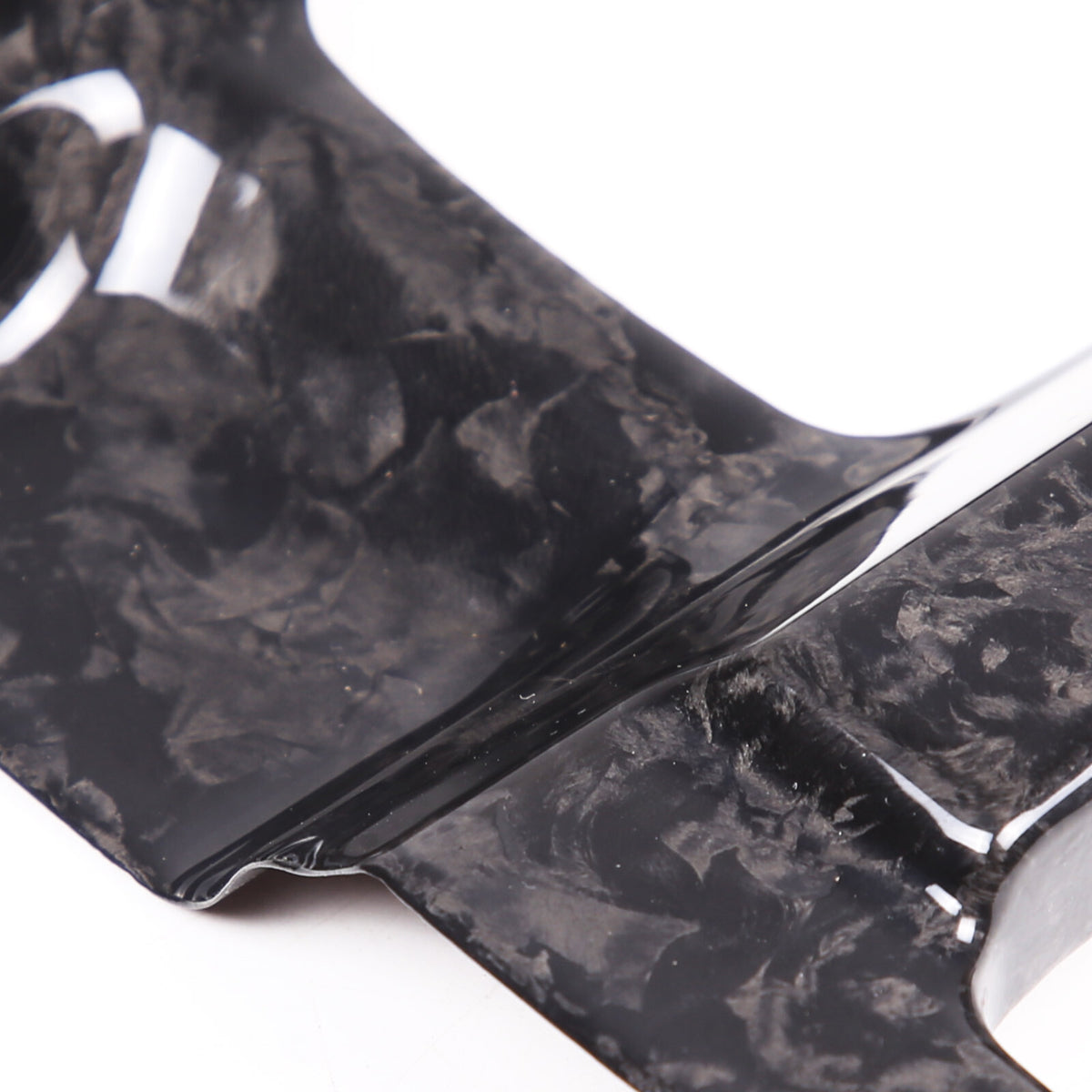 Forged Real Carbon Fiber Multimedia Panel Trim Cover For Mazda MX-5 2016+ 19
