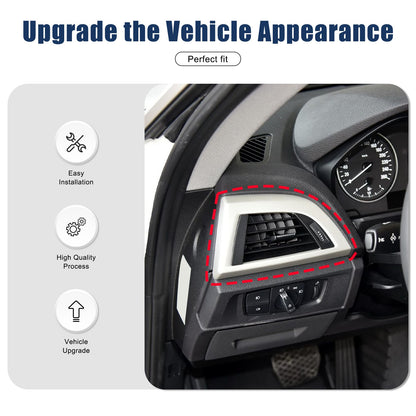 Real Carbon Fiber Center Dash Panel Trim For BMW 1 2 F20 F21 F22 F23 12-17 US 12