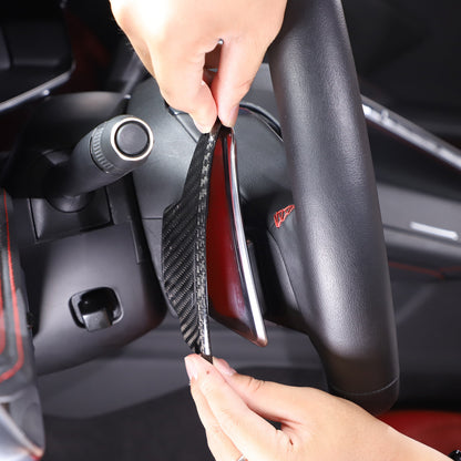 Real Carbon Fiber Interior Trim Cover For C8 Corvette Stingray Z51 Z06 Z07 20-25 108