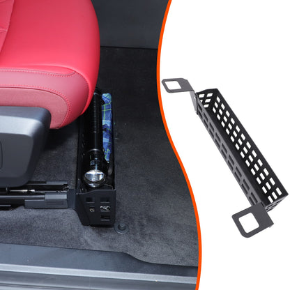 Alloy Under-Seat Storage Basket Box Tray For BMW X3 G45 2025+ 9
