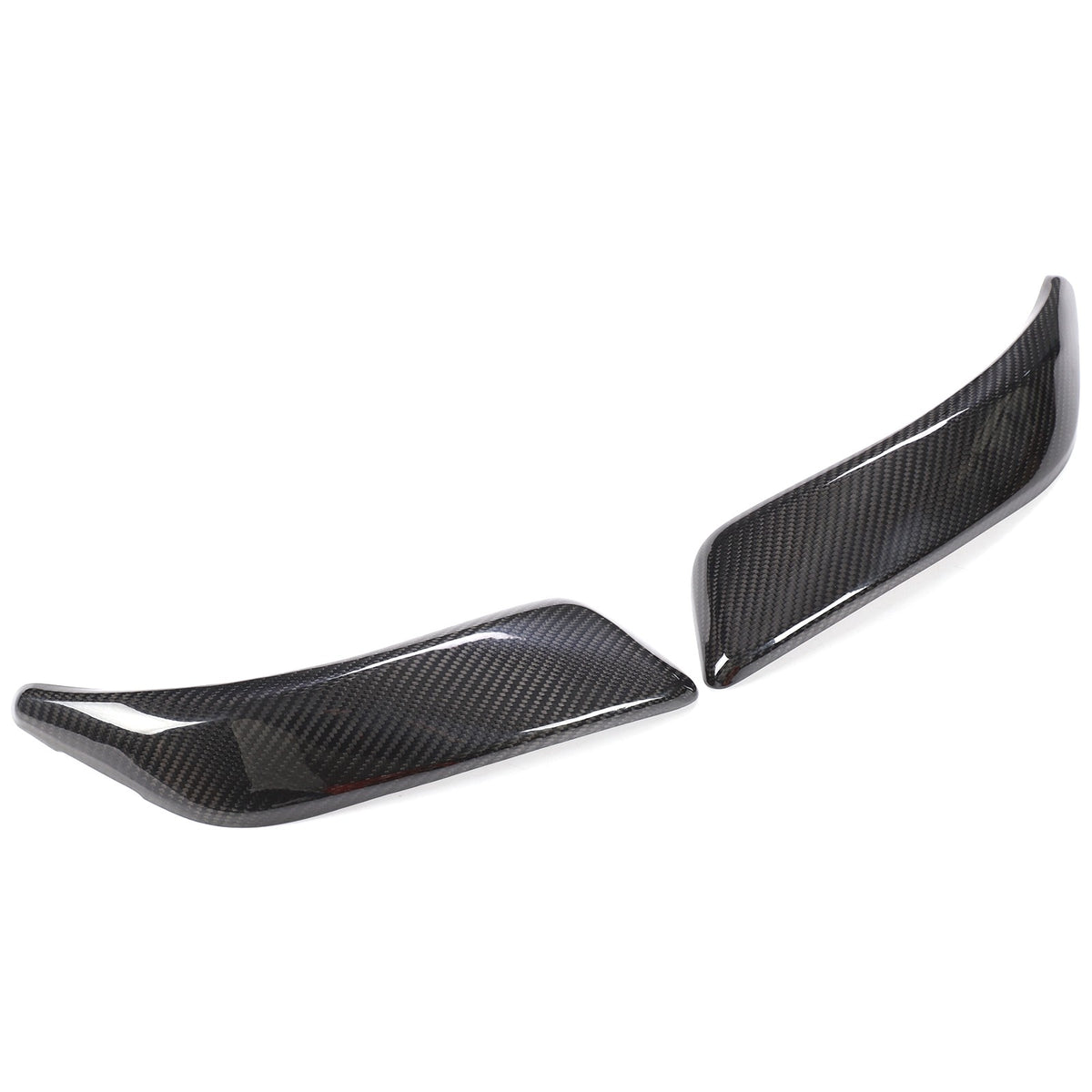 Real Carbon Fiber Inner Door Handle Trim For BMW 1 2 Series E81 E82 F22 14-19 US 8