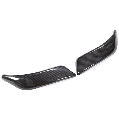 Real Carbon Fiber Inner Door Handle Trim For BMW 1 2 Series E81 E82 F22 14-19 US 8