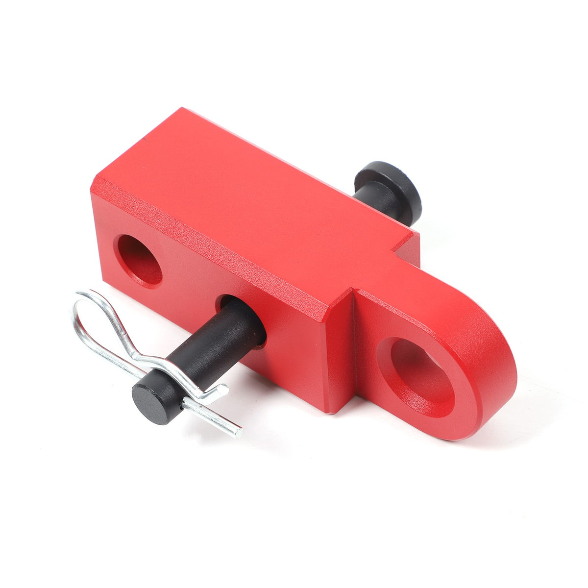 Red Aluminum Alloy Trailer Mount Receiver Hitch Tow Hook For Ford Maverick 2022+ 11
