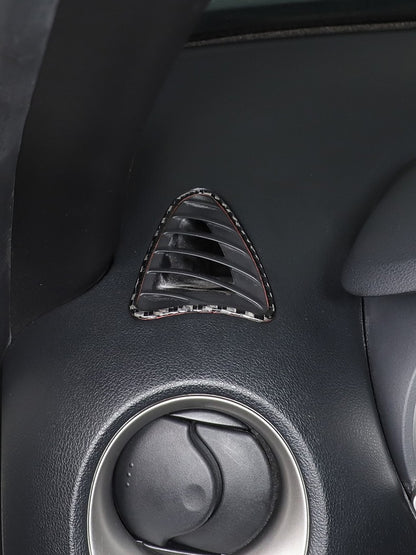 Soft Carbon Fiber Interior Center Console trim Sticker For Nissan Juke 2011-2019 214